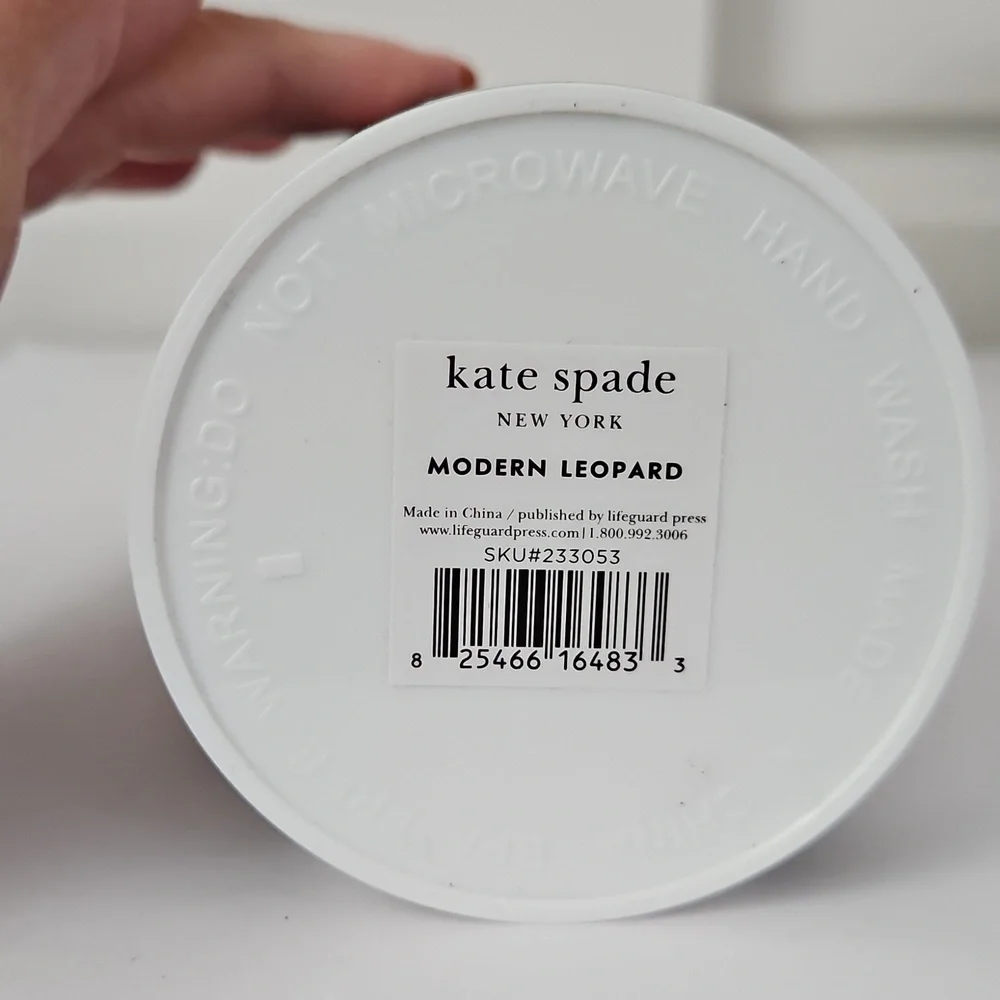 Kate Spade NY NWT Tumbler  w/Straw - Picture 3 of 5